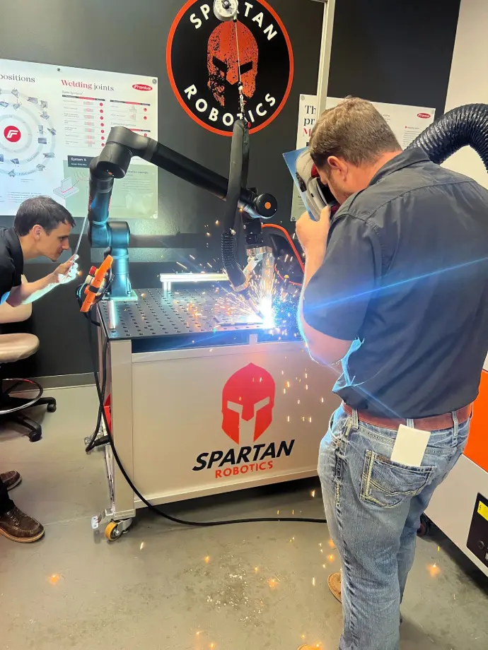 customized Cobot welding cell 